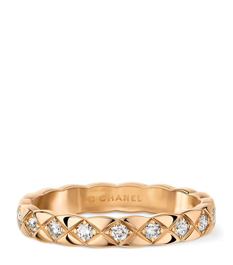 chanel diamond ring price|chanel ring beige gold.